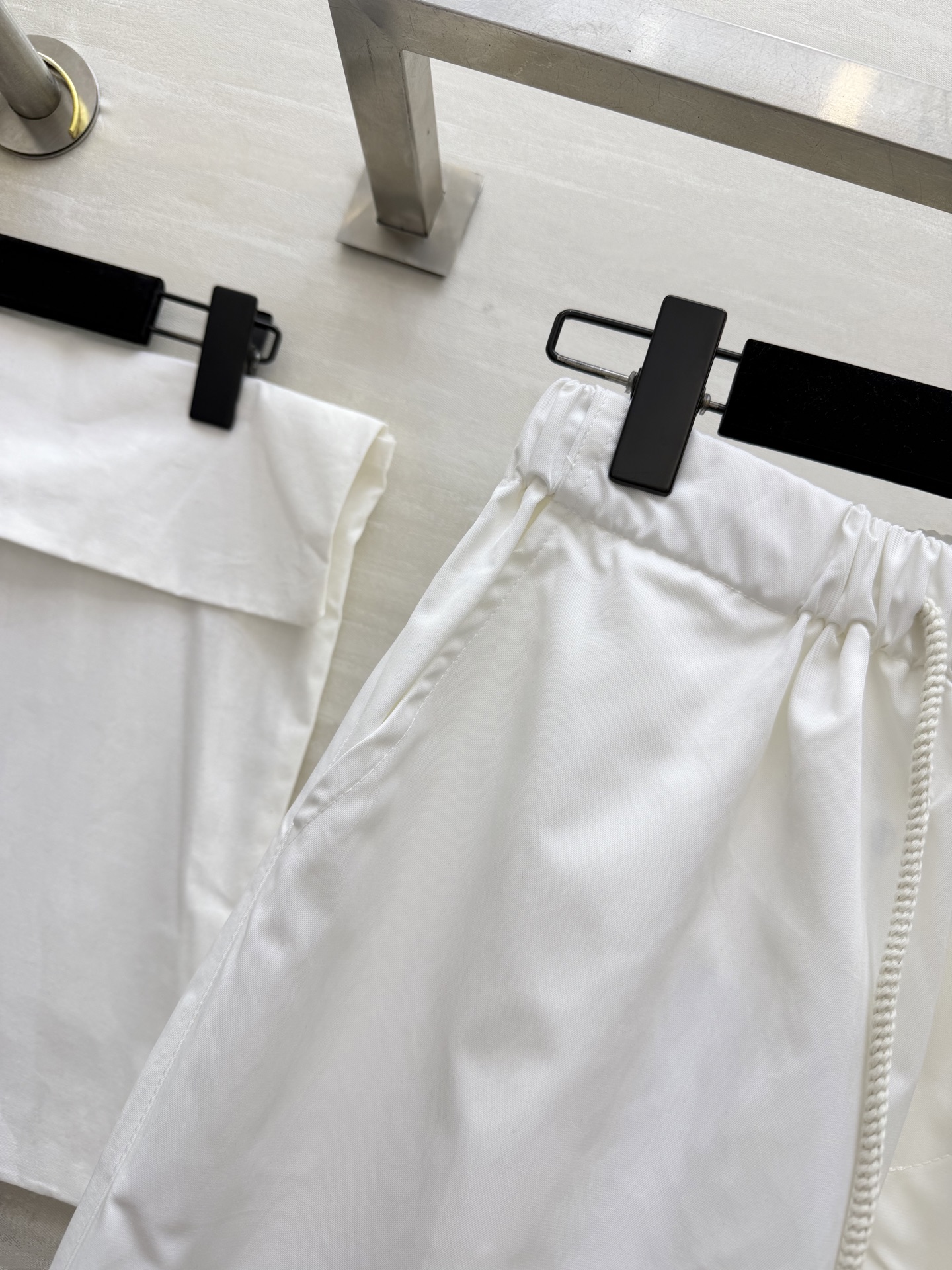 #Chane♡²⁶春夏新款 中古系列抽绳弹力阔腿裤 高品质定制 现货首发size：36/38/40（36