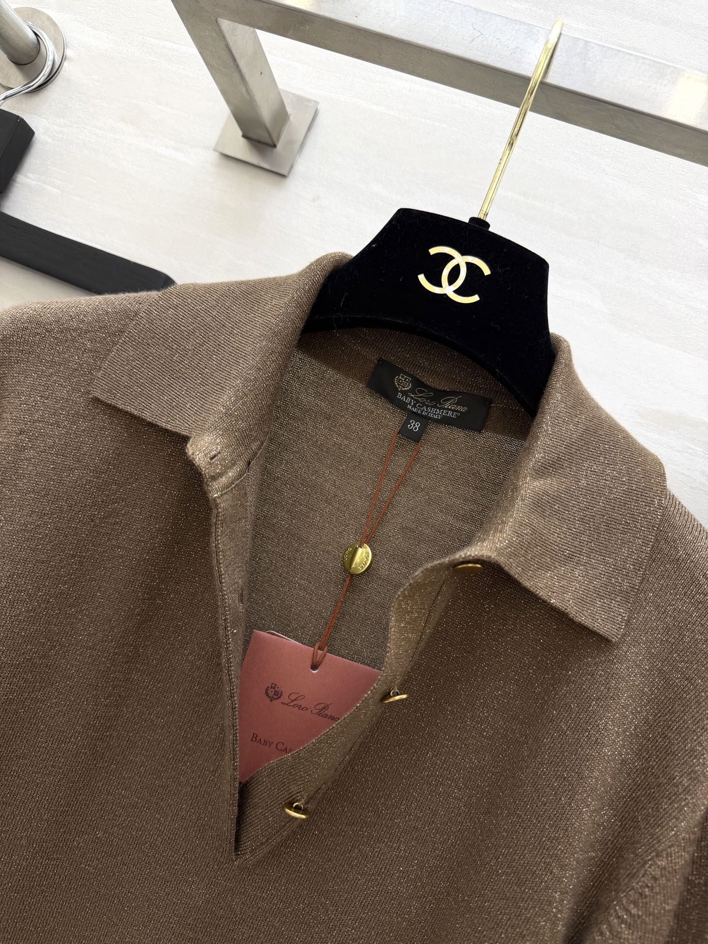 #Loro Pian♡²⁶新款罗纹羊绒真丝套装 依旧是最细腻的定制羊绒纱线 最简单的老钱风搭配 经典九分