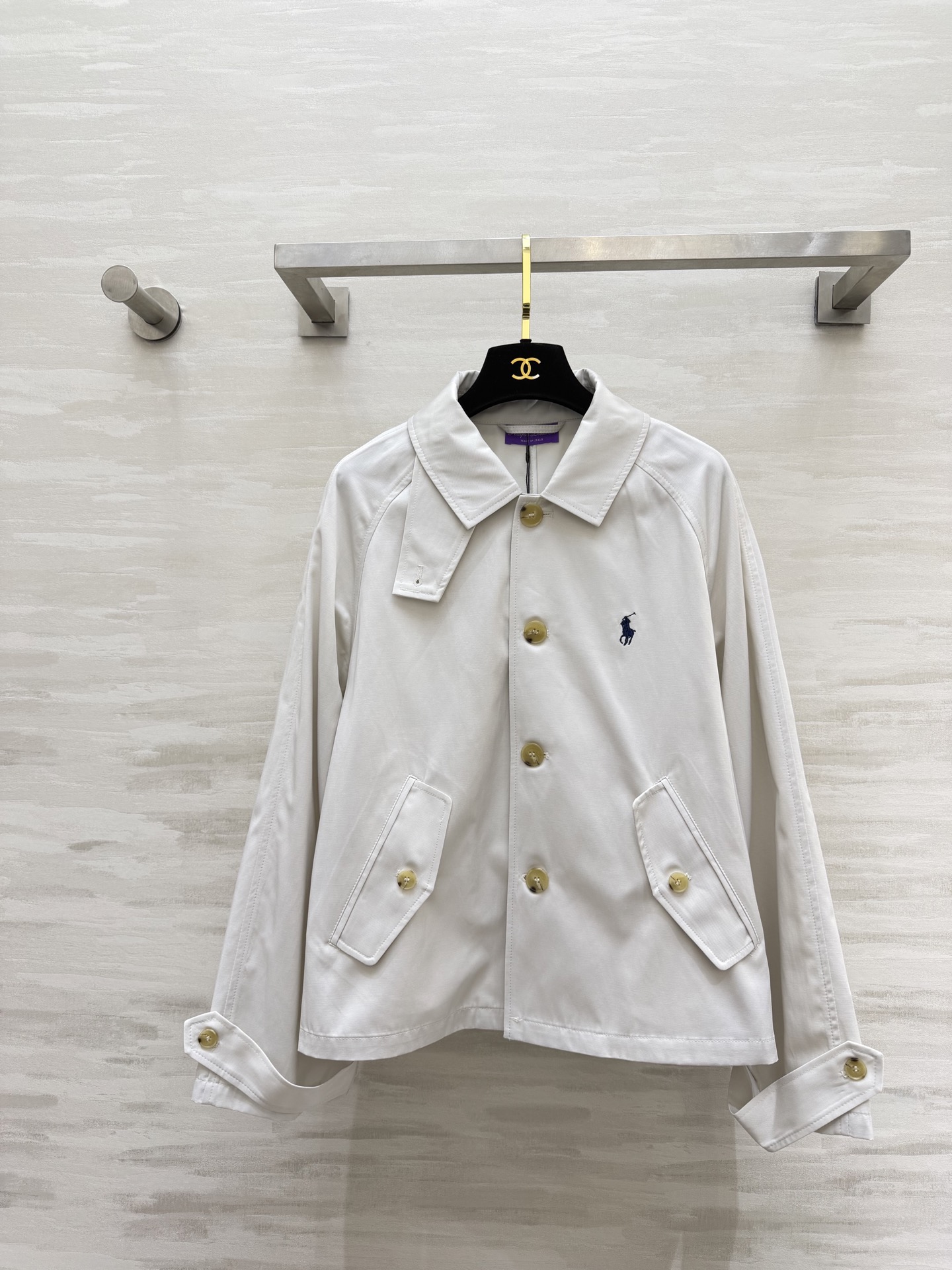 #Ralph Lauren²⁶经典款风衣 永不过时的美式休闲 RL紫标短款风衣真的是王炸单品！三色可选：