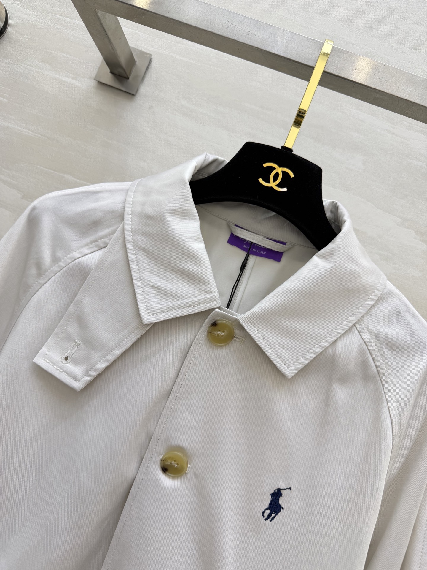 #Ralph Lauren²⁶经典款风衣 永不过时的美式休闲 RL紫标短款风衣真的是王炸单品！三色可选：