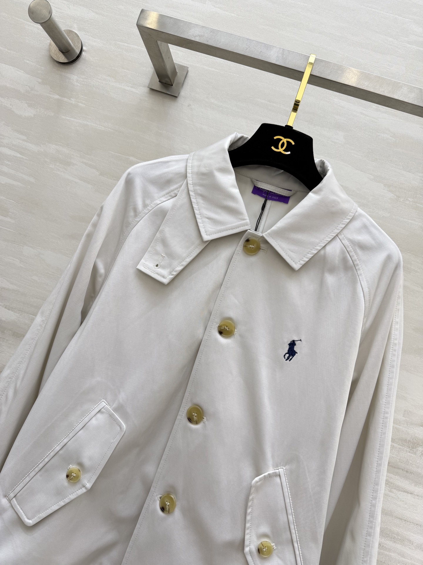 #Ralph Lauren²⁶经典款风衣 永不过时的美式休闲 RL紫标短款风衣真的是王炸单品！三色可选：