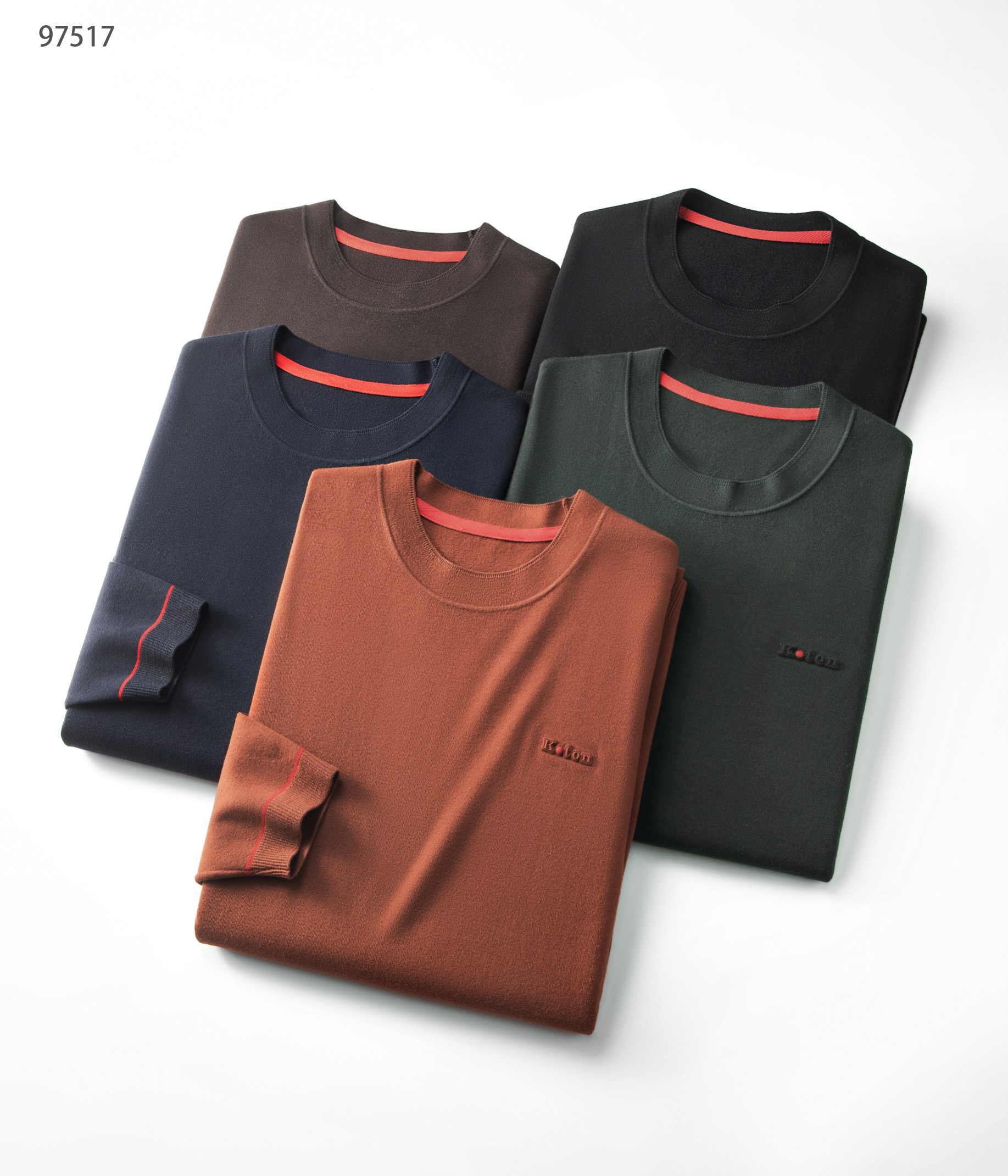 NO:545307,Ki Fat Brother Gospel 1975AW autumn and winter latest Tiansi sweater series, versatile and basic style for commuting to work, round neck design!  A must-have for business elites. It uses Tiansi Mulberry Silk Wool fabric. Wenru soft, delicate and soft. Wear it alone in spring and autumn, and base it in winter!  The upper body is naturally comfortable. The business and casual slim fit can be worn in both business and leisure!  The overall craftsmanship line is really impeccable!  Versatile!  Black/dark brown/dark blue/dark green/brick red!  Size M～4XL (model/catties wear M), sweaters, alexander wang19860909Ki家胖哥哥福音1975AW秋冬最新天丝毛衣系列 上班通勤百搭基本款 圆领设计！商务精英必备 采用天丝桑蚕丝羊毛面料 温儒柔软 细腻柔软 春秋单穿、冬天打底！上身自然是舒适 商务休闲修身款 无论是商务还是休闲时候都可穿搭配！整体的工艺车线真的是无可挑剔的！百搭！黑色/深咖色/深蓝色/暗绿色/砖红色！尺码M～4XL（模特/斤穿M）,,sweaters,alexander wang,Men's clothing