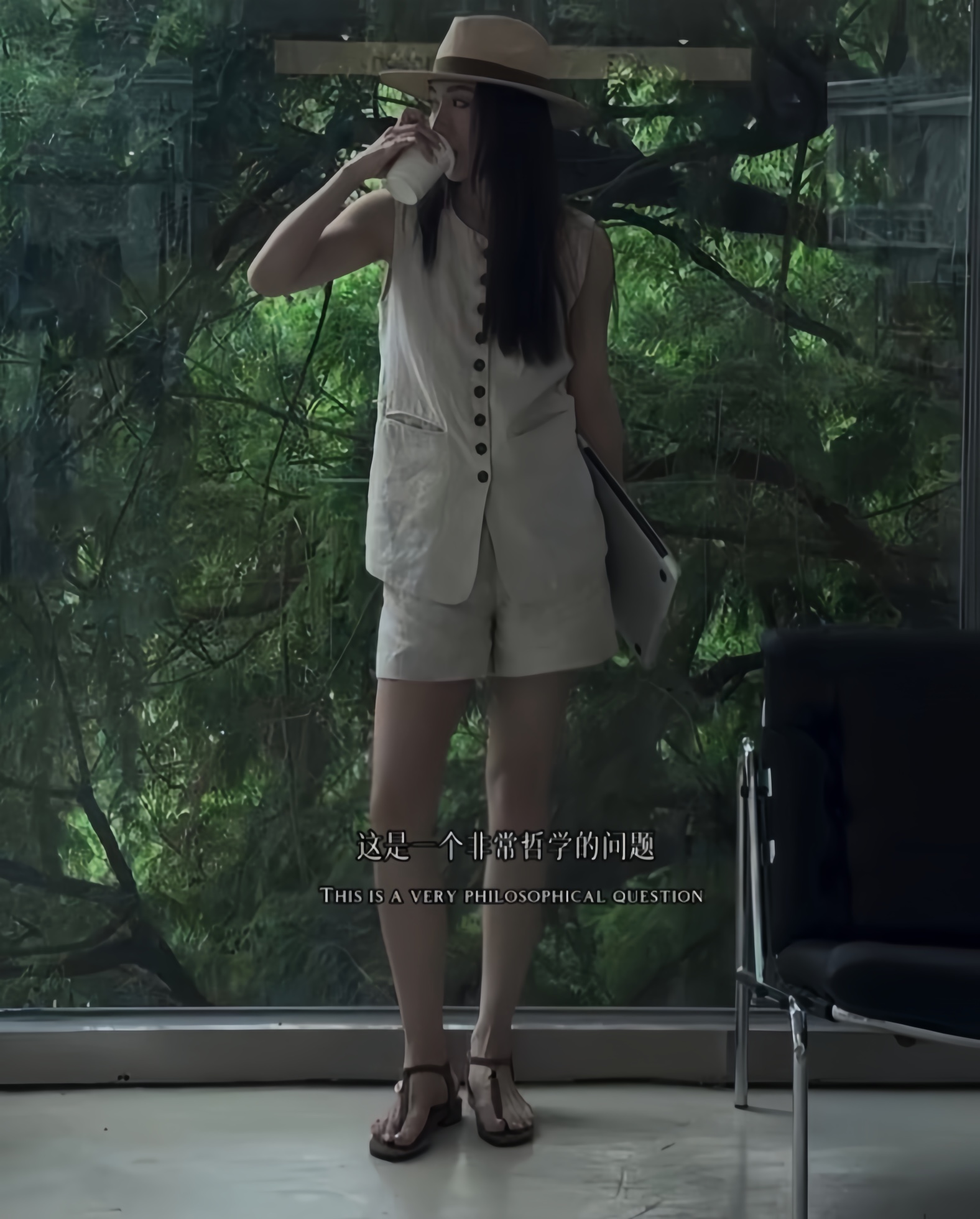 High-End Women’s Linen Suit with Sentimental Winds: Quality and Style in G’s Collection - 图片 5