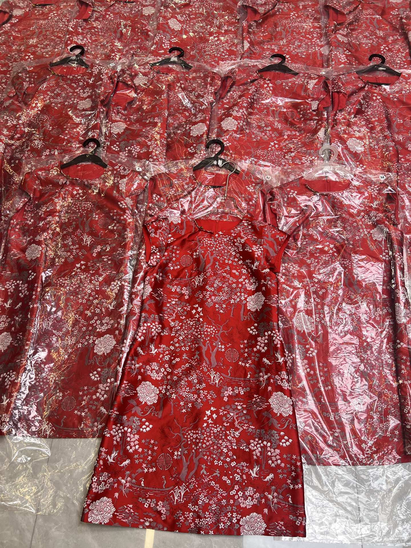 Elegant Floral Jacquard Cheongsam Dress - Modern Chinese Style 3 i1755006334599 9889 0 7