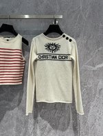 Dior Clothing Sweatshirts Cashmere Knitting Spring Collection