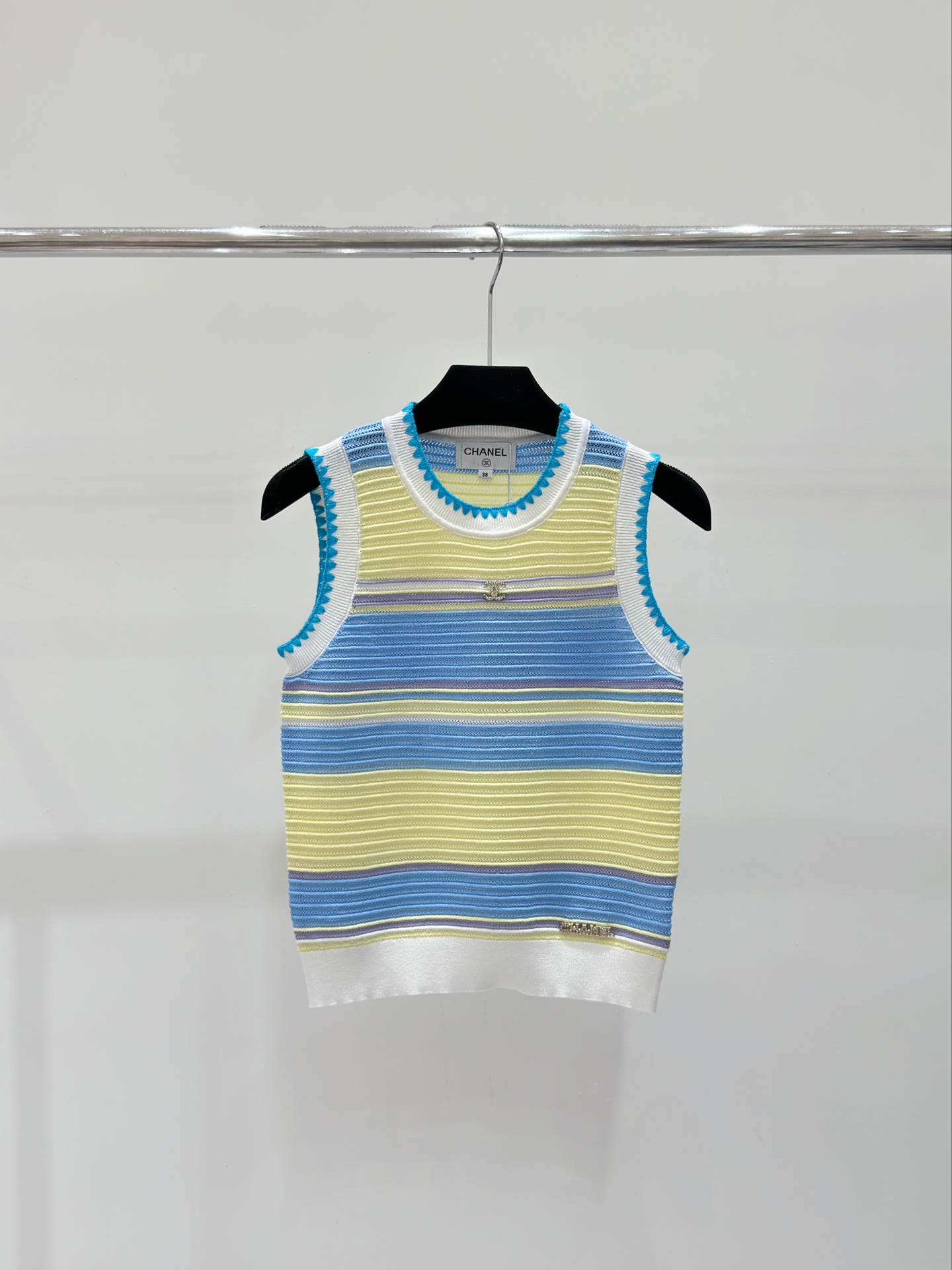 Chanel Clothing Tank Tops&Camis Replcia Cheap From China
 Knitting Spring/Summer Collection