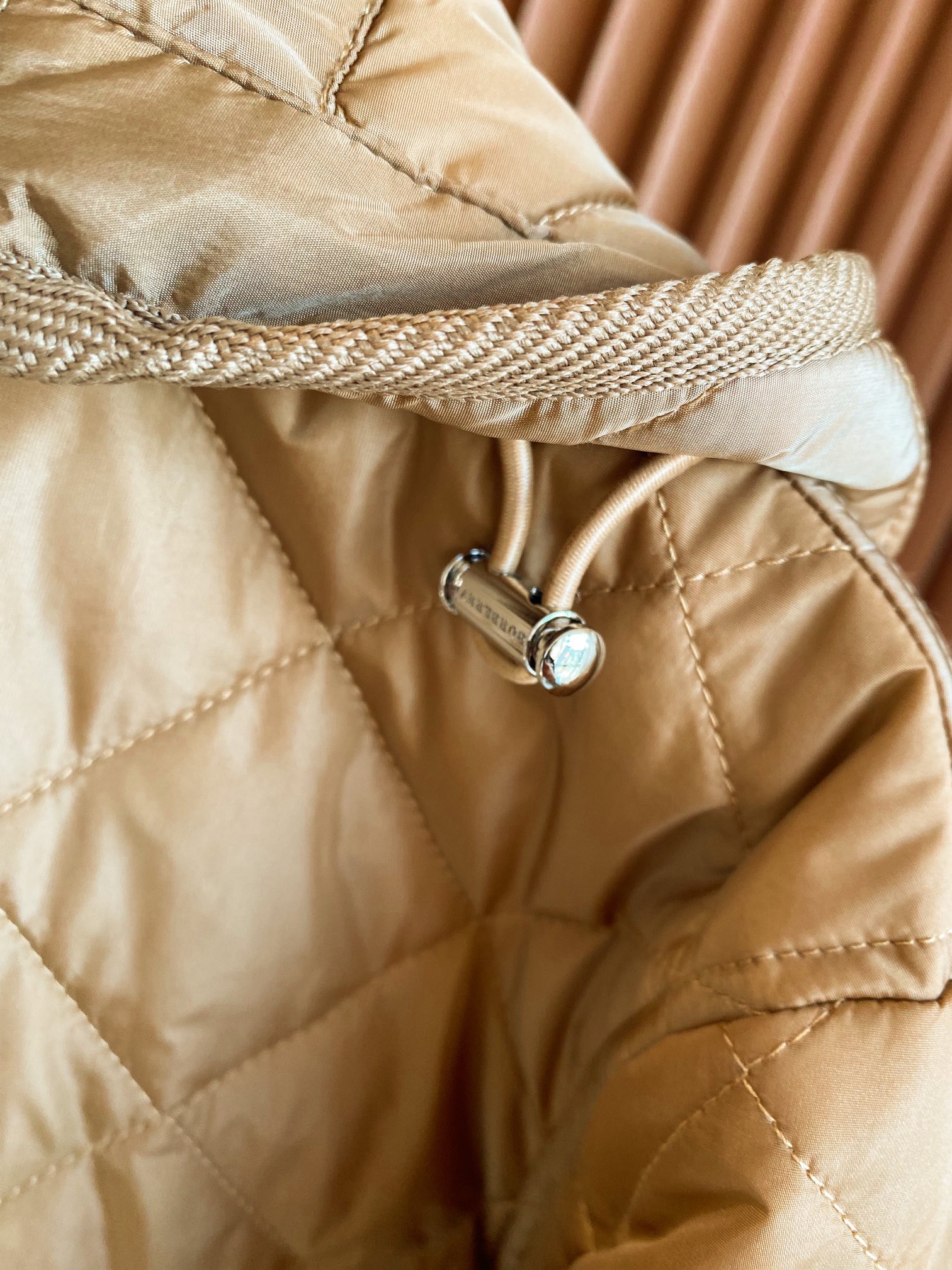 Women's Diamond Quilted Detachable Hooded Jacket - Burberry Style 7 i1695371843 6604 5