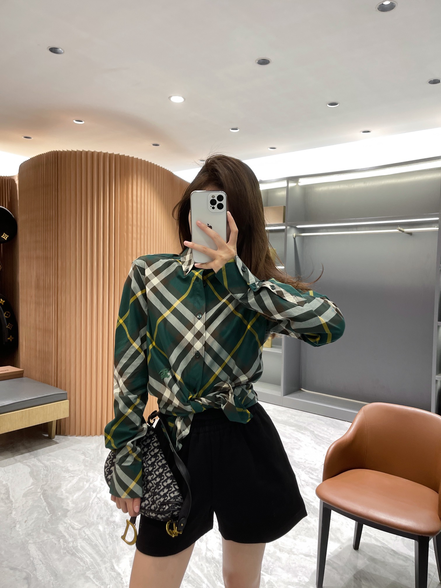 NO:782297,Actual shot of model’s upper body, Burberry-clothing,19860909模特上身实拍演绎,博柏利-服装,,Women's clothing
