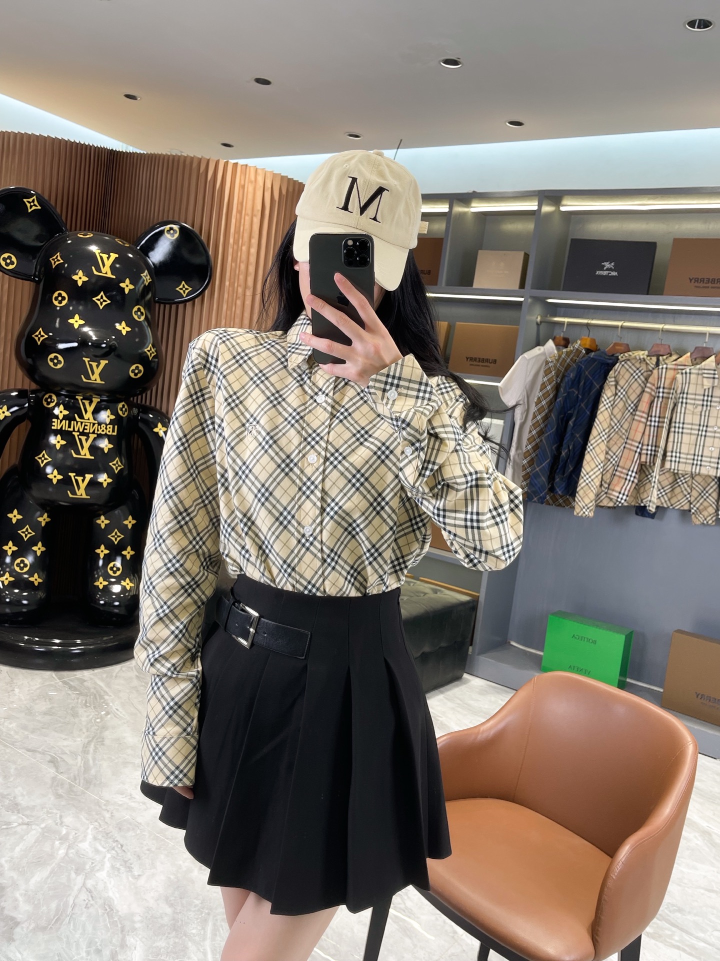 NO:782321,Actual shot of model’s upper body, Burberry-clothing,19860909模特上身实拍演绎,博柏利-服装,,Women's clothing
