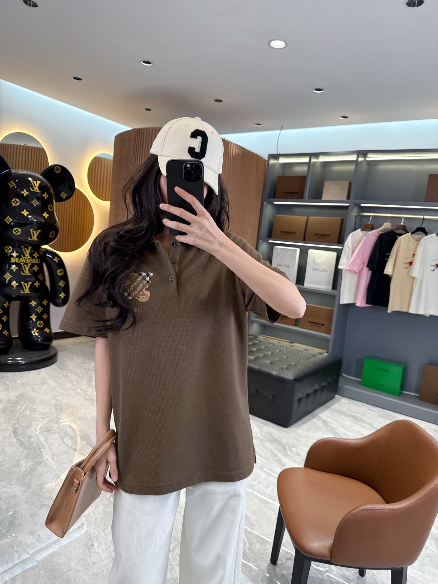 NO:891829,Actual shot of model’s upper body, Burberry-clothing,19860909模特上身实拍演绎,博柏利-服装,,Women's clothing