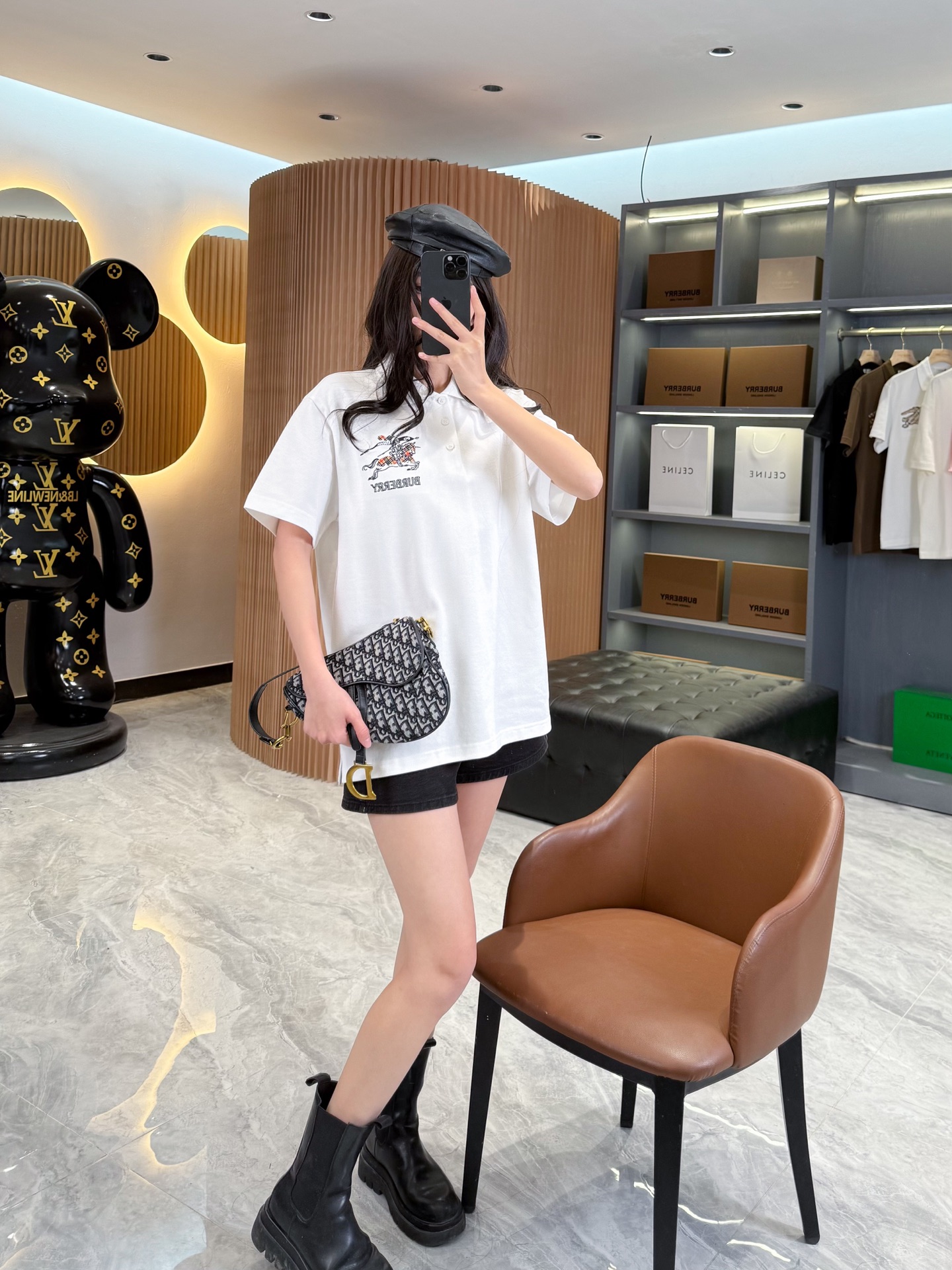 NO:891846,Actual shot of model’s upper body, Burberry-clothing,19860909模特上身实拍演绎,博柏利-服装,,Women's clothing
