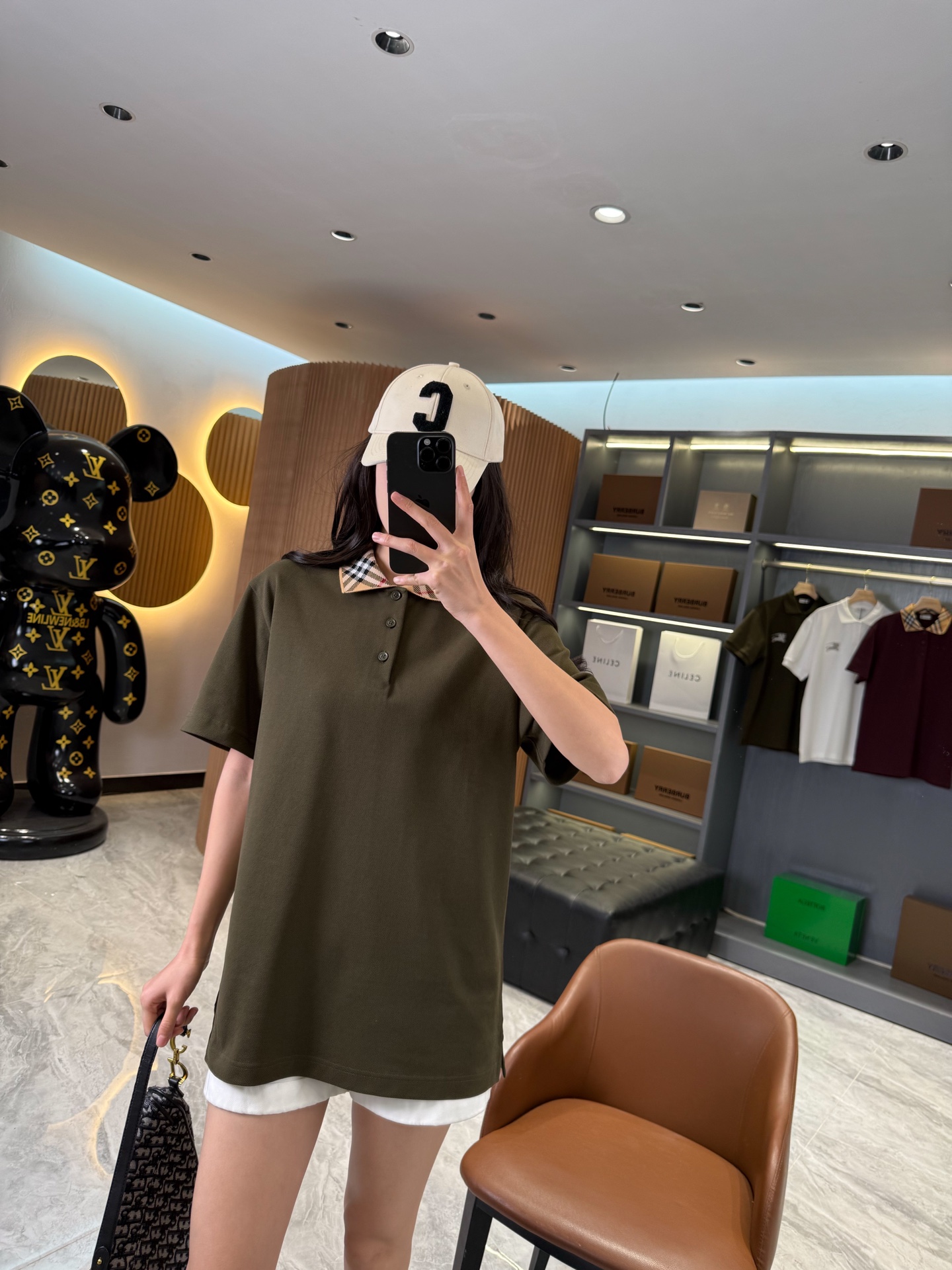 NO:891834,Actual shot of model’s upper body, Burberry-clothing,19860909模特上身实拍演绎,博柏利-服装,,Women's clothing