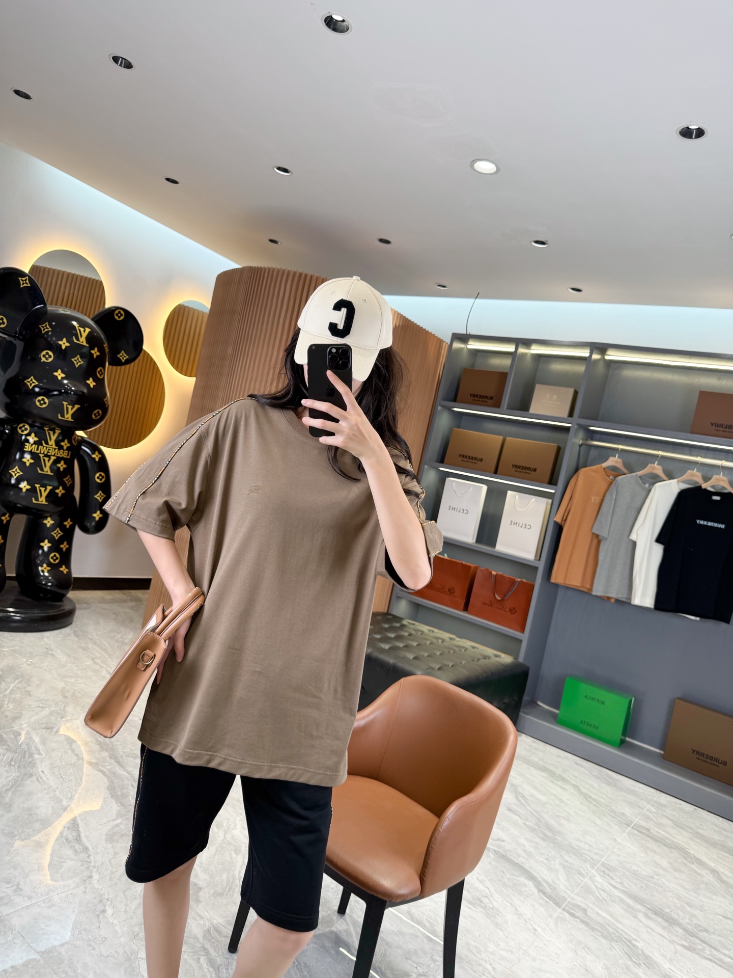 NO:855864,Actual shot of model’s upper body, Burberry-clothing,19860909模特上身实拍演绎,博柏利-服装,,Women's clothing