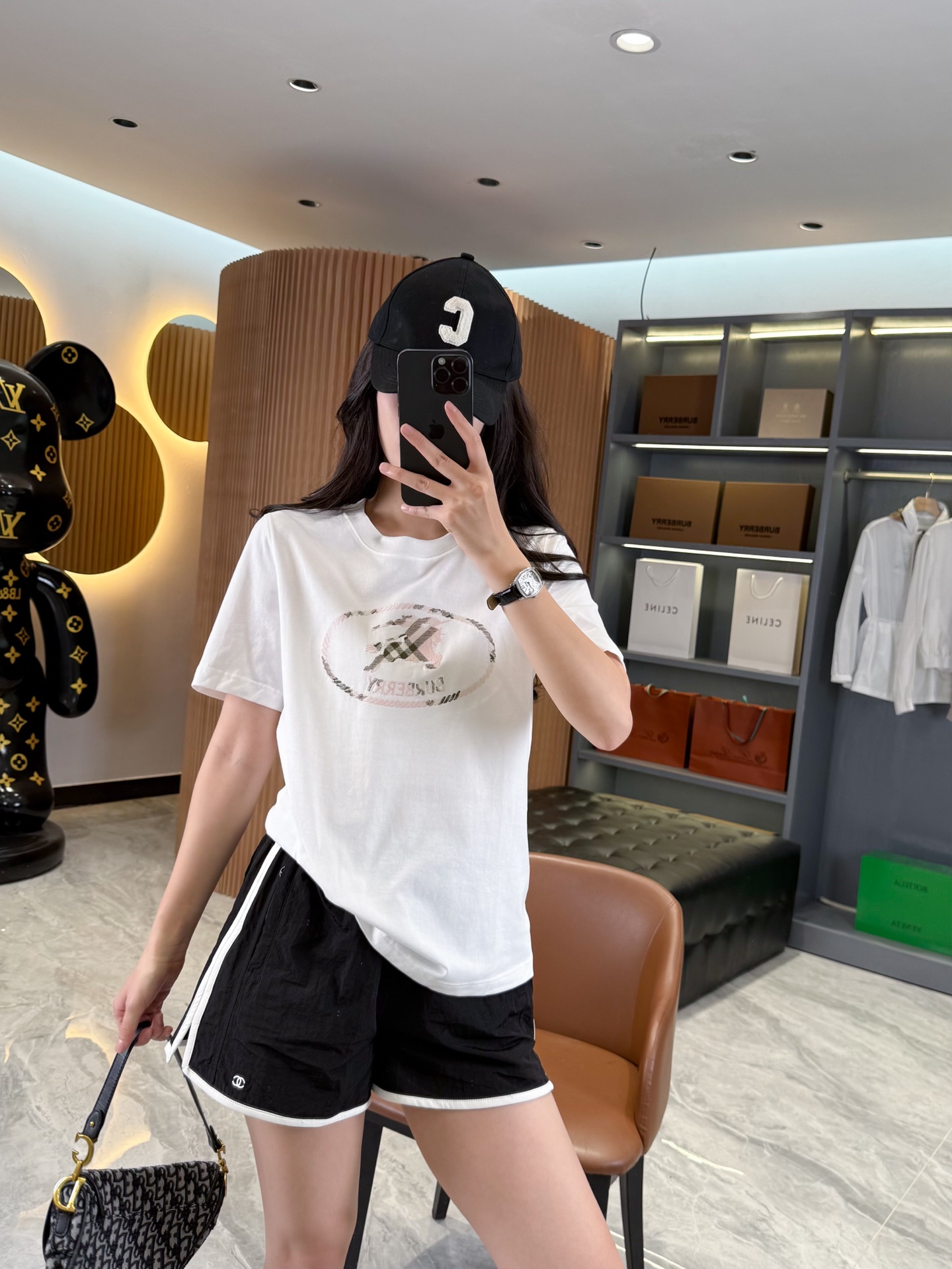 NO:891886,Actual shot of model’s upper body, Burberry-clothing,19860909模特上身实拍演绎,博柏利-服装,,Women's clothing