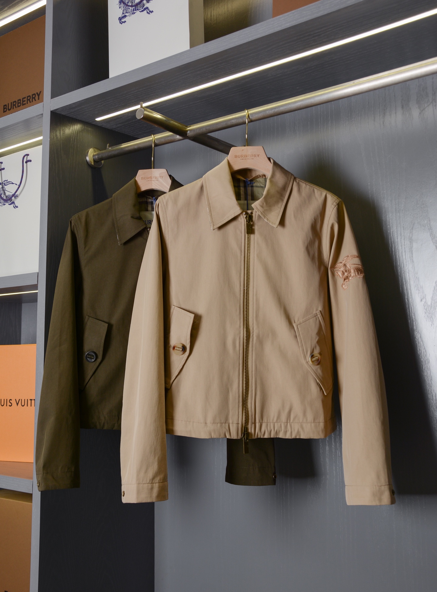 Burberry Layered Utility Jacket