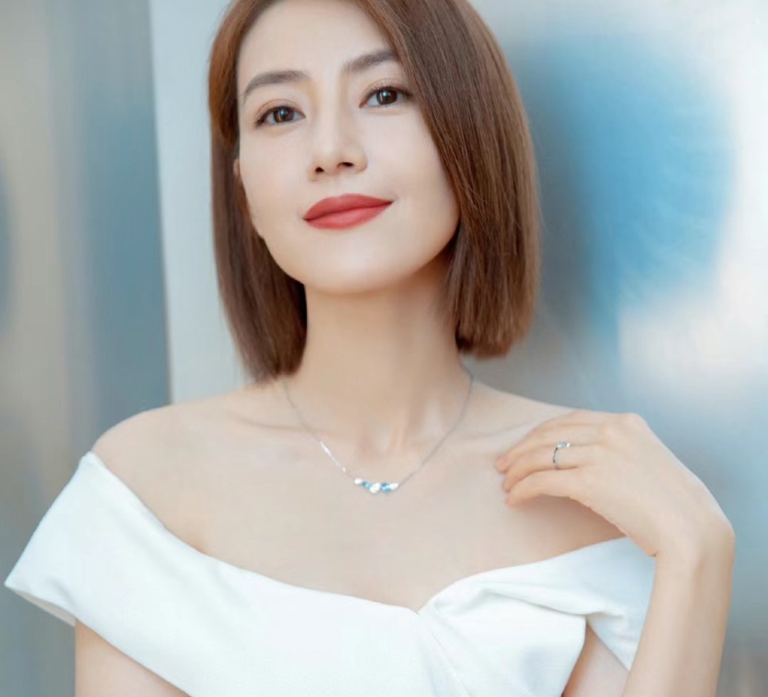 쇼메 티어드롭 페어쉐이프 다이아몬드 목걸이 69833 이미지 4