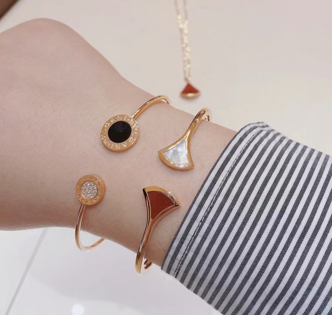 Luxury New Year’s Diva Series: Elegant S925 Silver Bracelets with Rose Plating - 图片 5