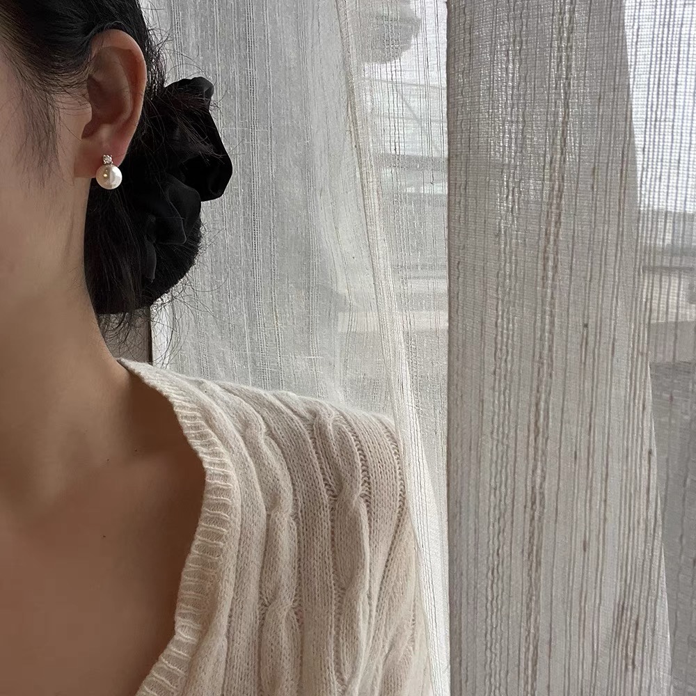纯银项链  纯银耳钉 50 
A3480 👑 火爆 mikimoto 牛角 珍珠 套装 超级受欢迎的热门