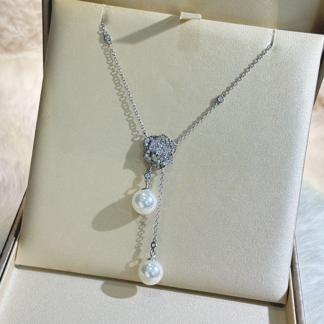 “925 Pure Silver Necklaces with Strong Luminous Shell Pearls – The Best Compost for Beauty” - 图片 4