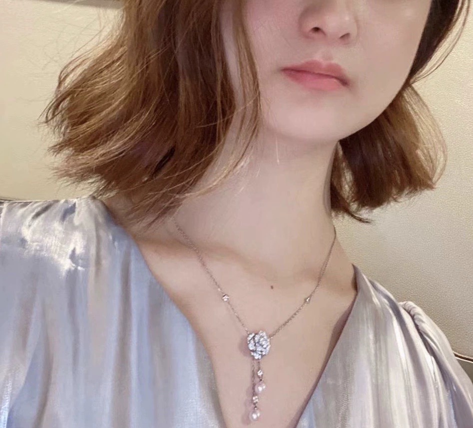 “925 Pure Silver Necklaces with Strong Luminous Shell Pearls – The Best Compost for Beauty” - 图片 6