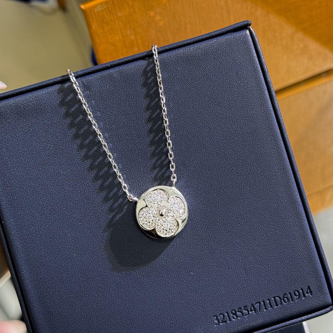 Louis Vuitton Jewelry Necklaces & Pendants Set With Diamonds 925 Silver