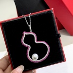 Jewelry Necklaces & Pendants Red White 925 Silver Fashion