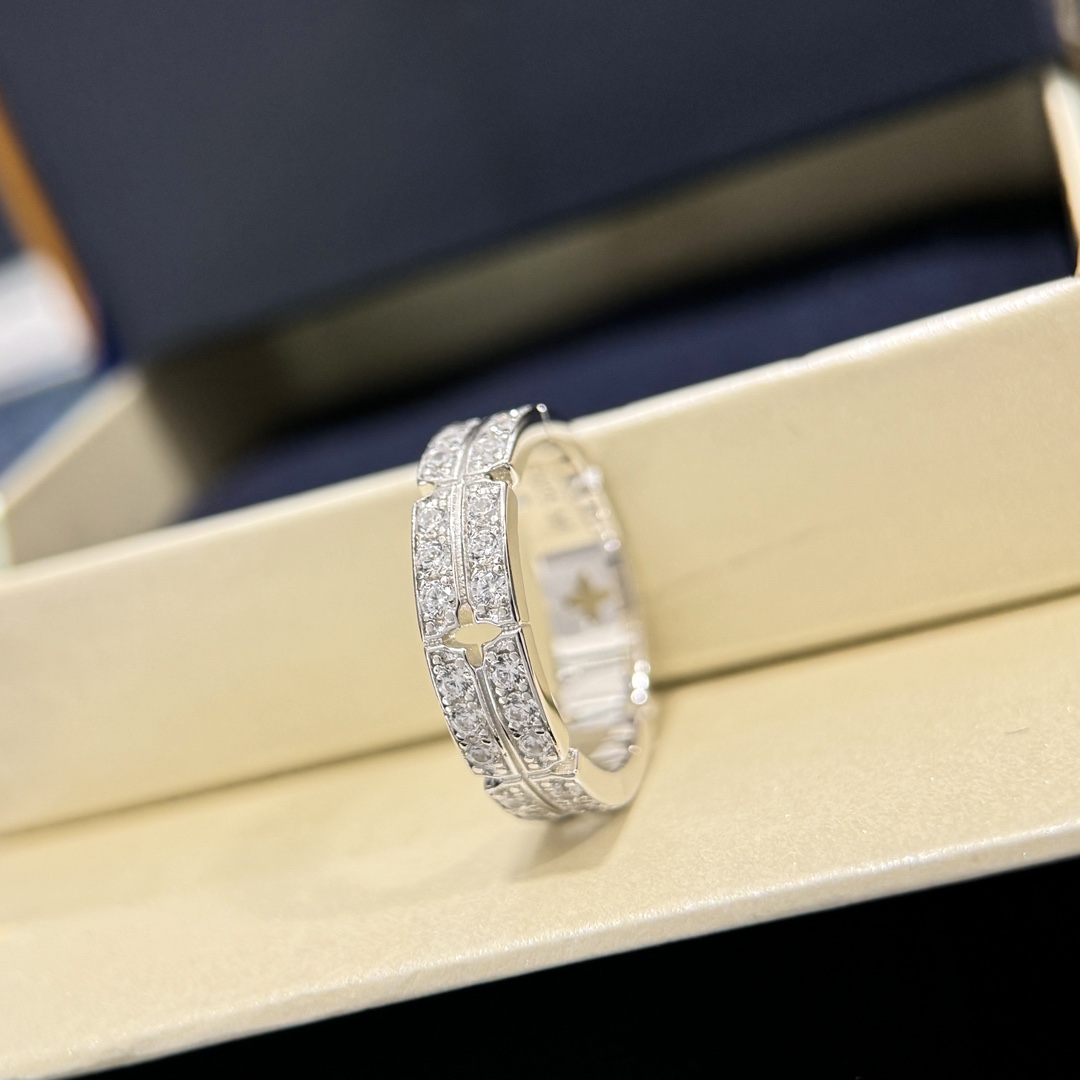 Louis Vuitton Sieraden Ringen Openwerk 925 Zilver