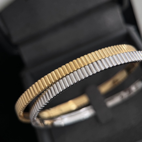Boucheron Quatre Grooved Bangle Bracelet 925 Sterling Silver 1 Boucheron Quatre Grooved Bangle Bracelet 925 Sterling Silver