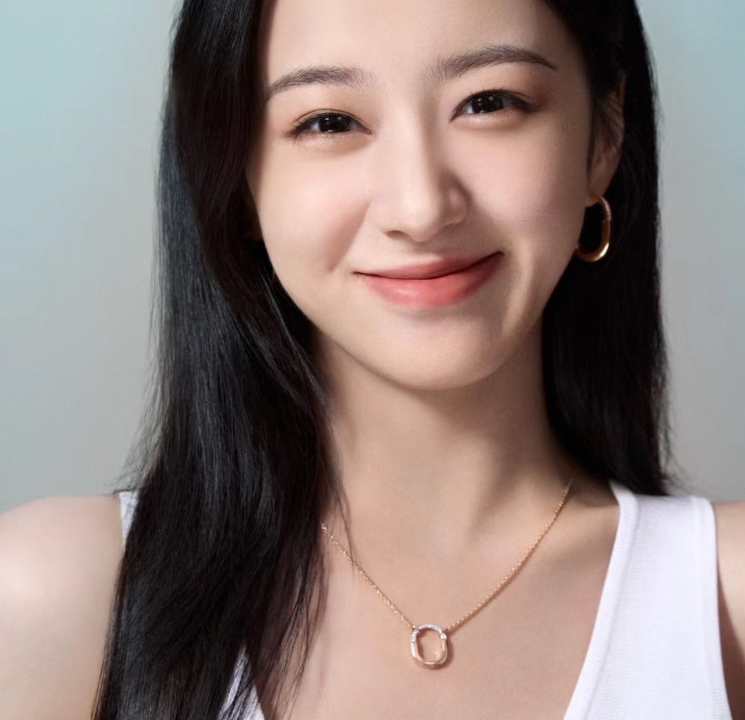 👑T家 新款火爆登场 迷你小号 U型锁 半钻 双色项链 欧美范十足 人手必备 超精工打造  材质电镀铂金