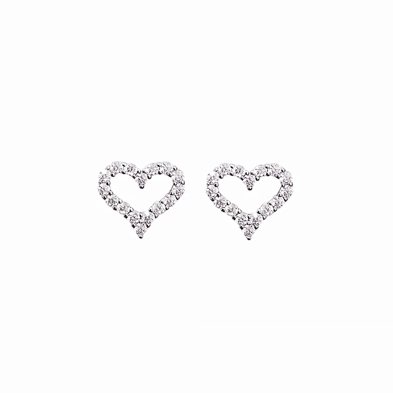 Elegant Heart Stud Earrings with Sparkling High-Carbon Diamonds in 925 Silver 3 i1740916644373 3038 0 8