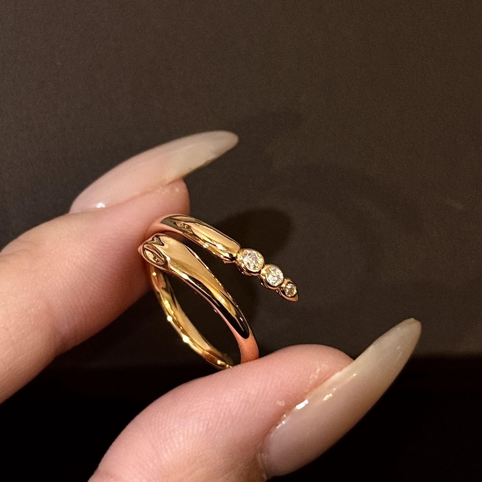  
A5655 👑 独立设计师爆款 中古 欧美风 蛇形 开口戒指 惊艳到这个戒指💍这就是那种一眼就能捕获