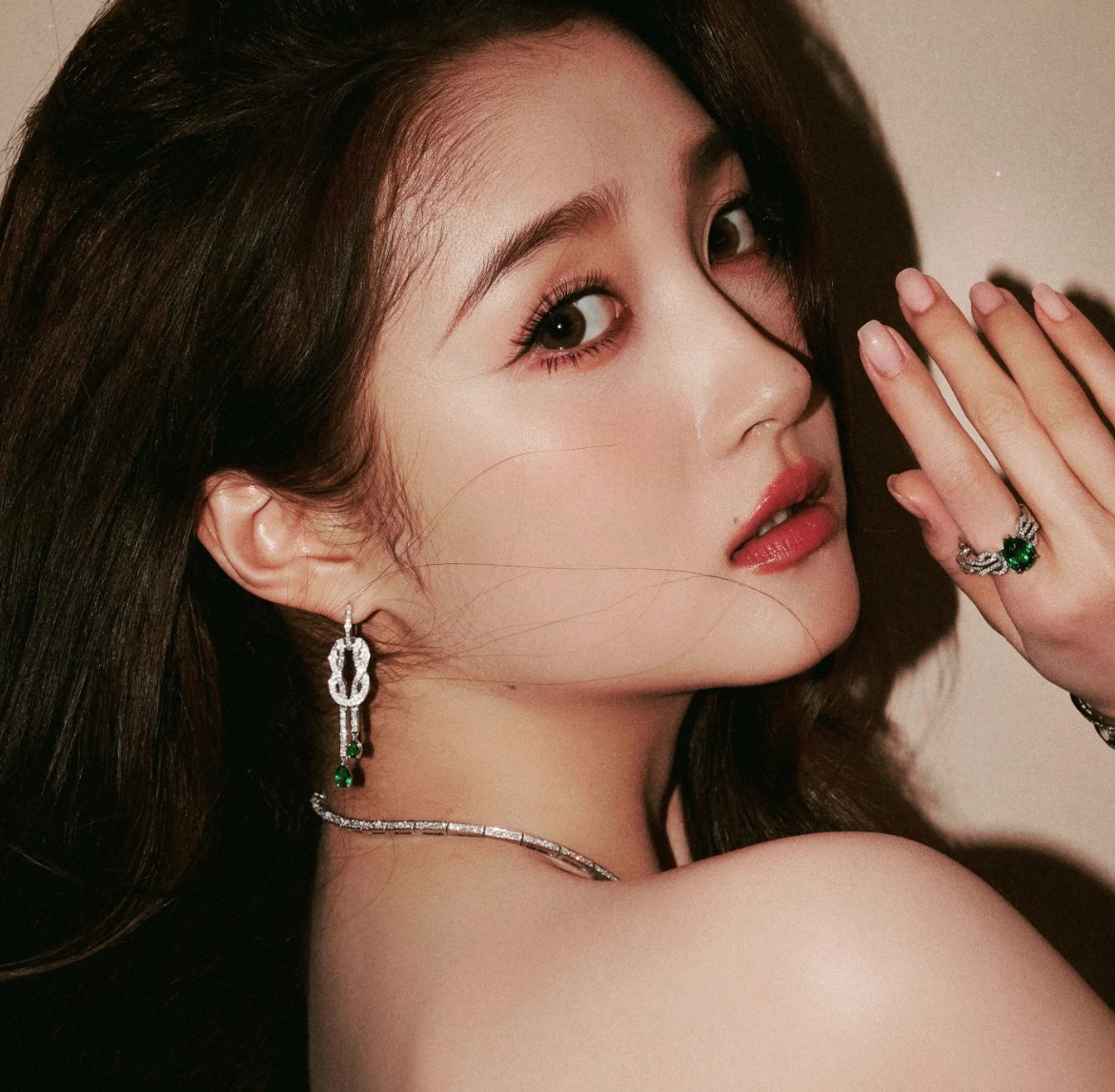 프레드 다이아몬드 태슬 귀걸이 71595 이미지 2