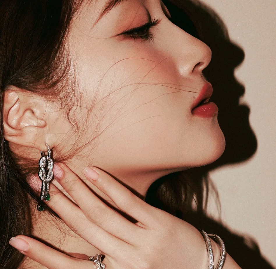 프레드 다이아몬드 태슬 귀걸이 71595 이미지 5