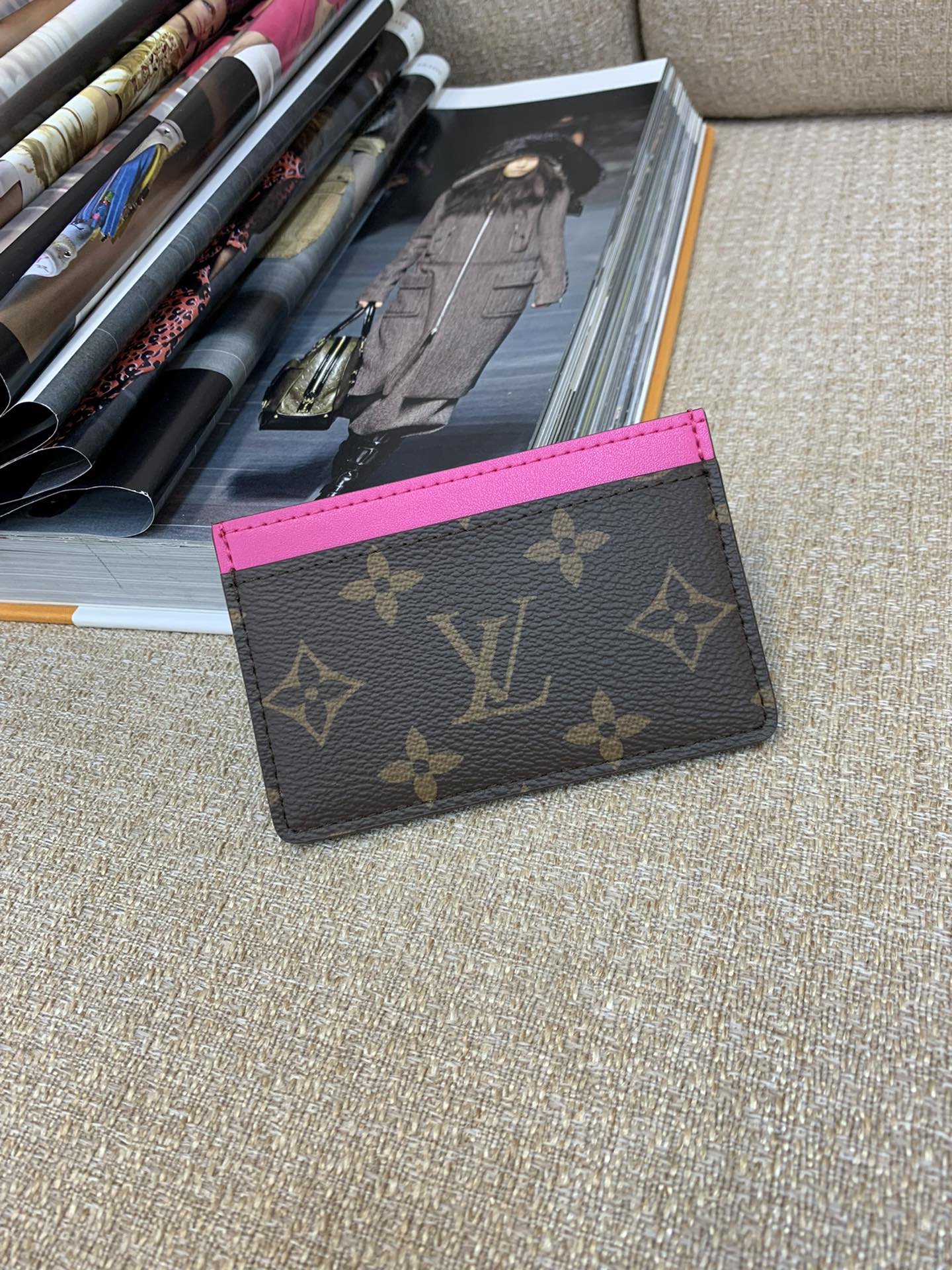 LV 財布 フルジップ レザートリム ゴールド金具 マルチコンパートメント 長財布-トップクオリティ