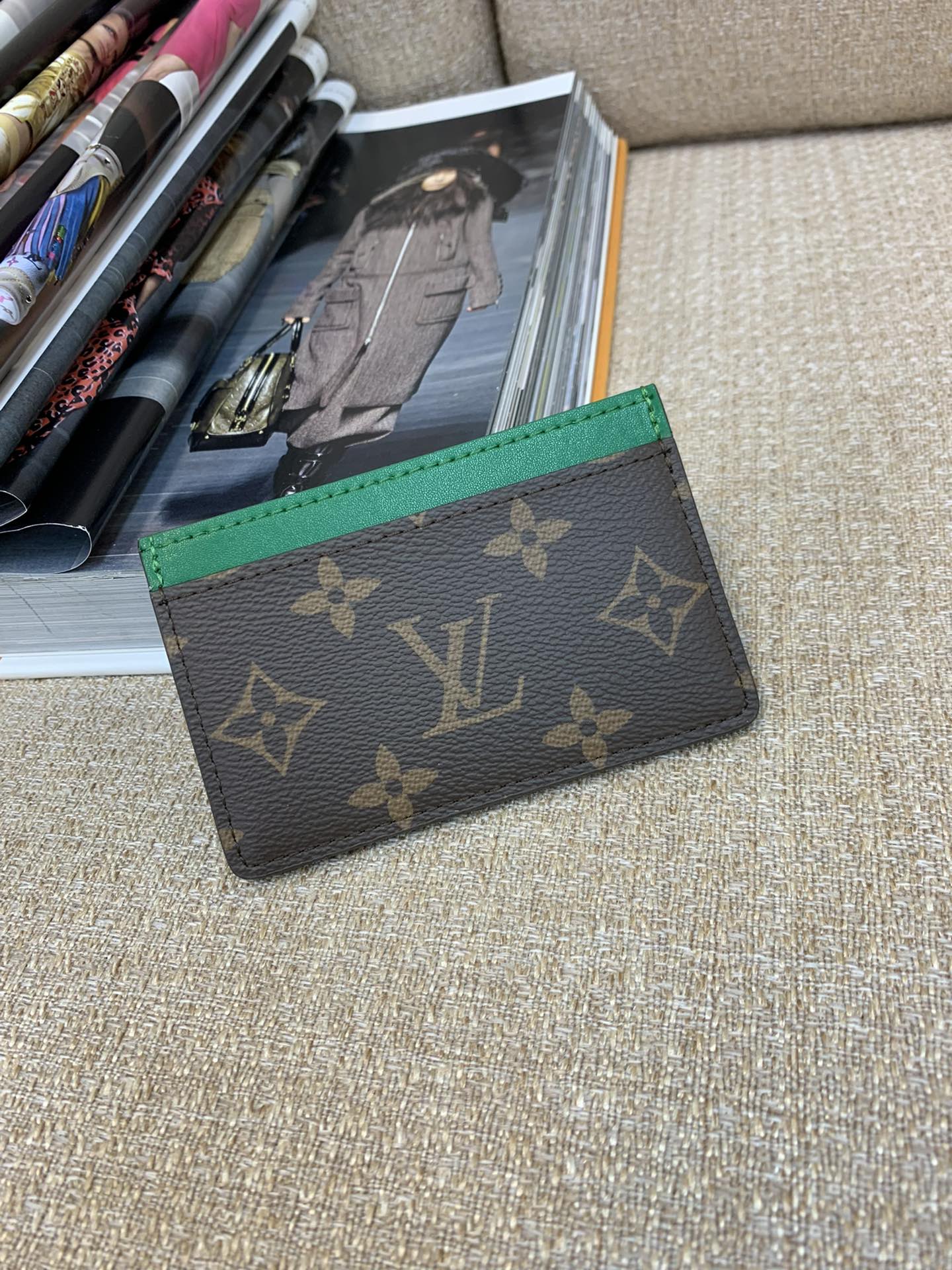 LV 財布 フルジップ レザートリム ゴールド金具 マルチコンパートメント 長財布-トップクオリティ