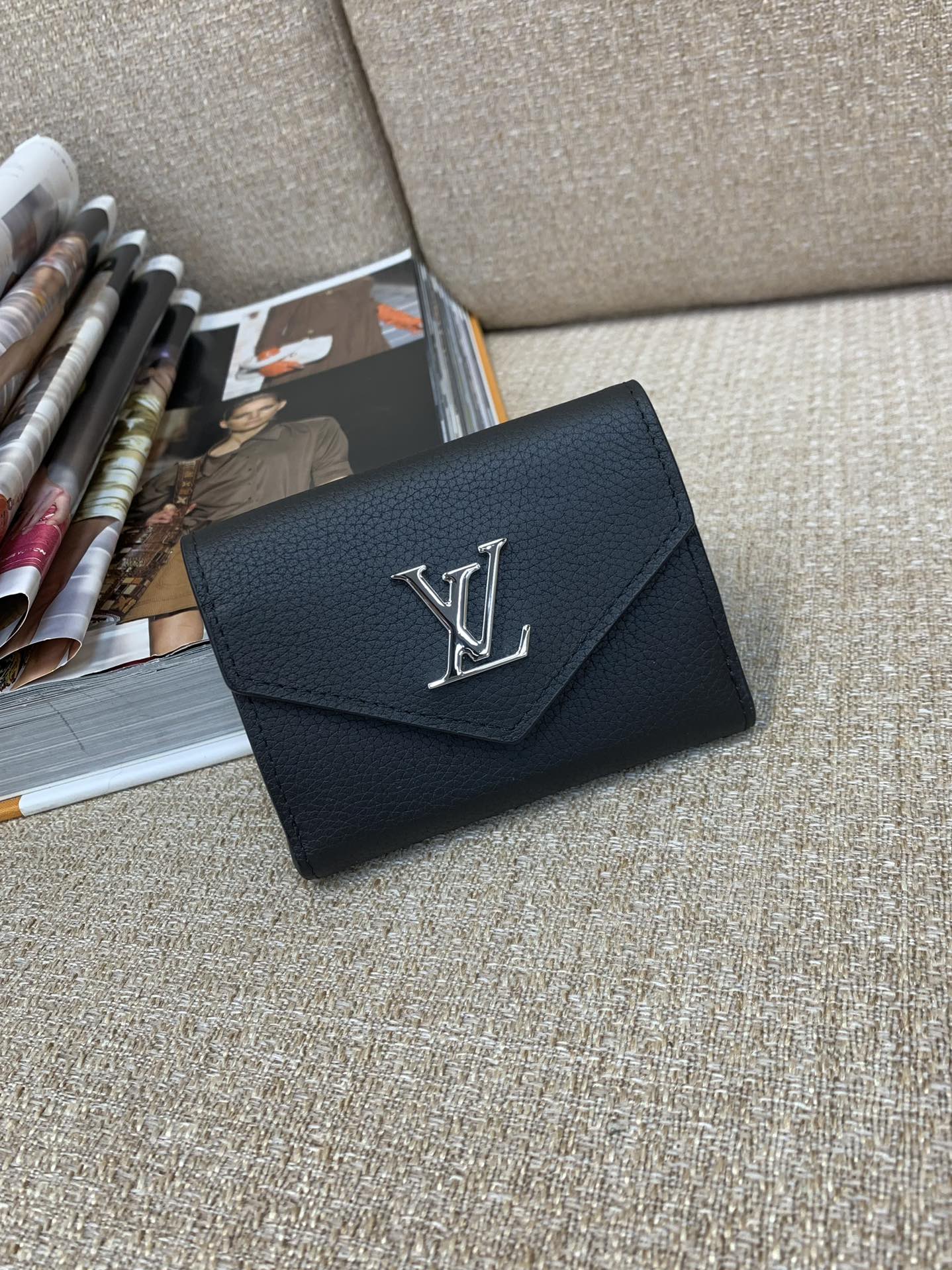 LV 財布 フルジップ レザートリム ゴールド金具 マルチコンパートメント 長財布-トップクオリティ