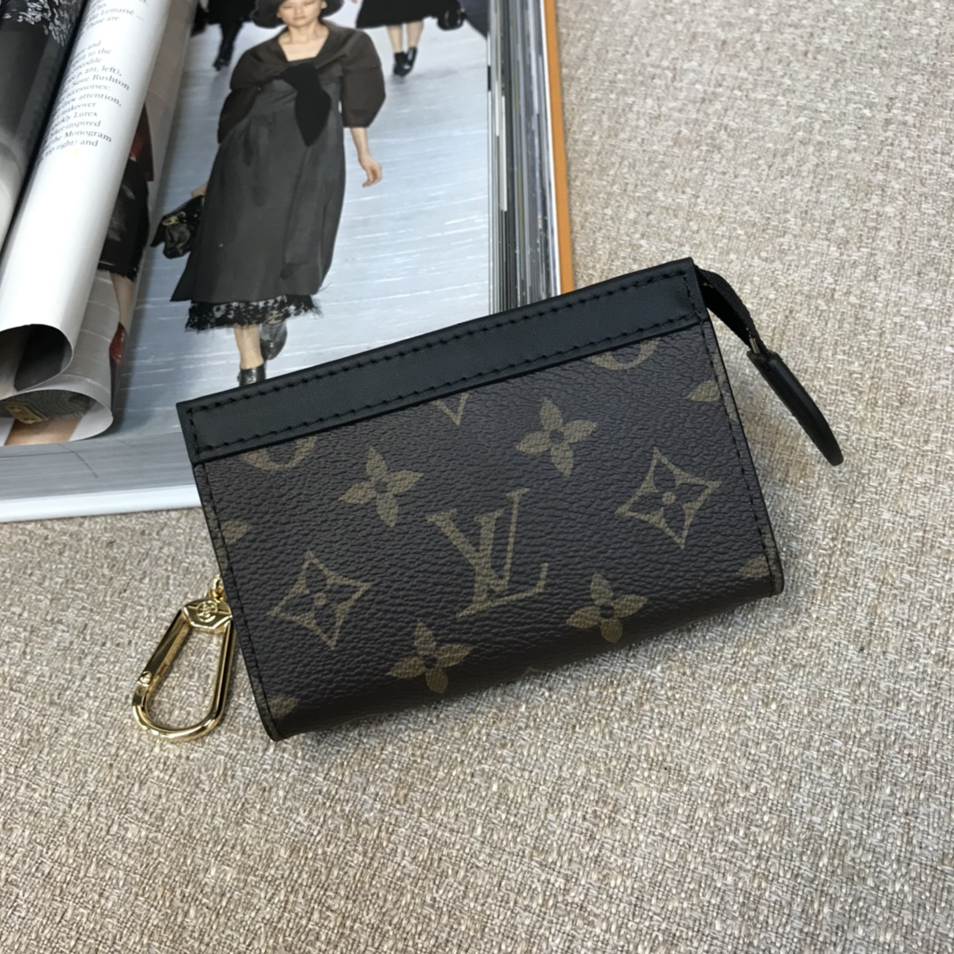 LV 財布 フルジップ レザートリム ゴールド金具 マルチコンパートメント 長財布-トップクオリティ