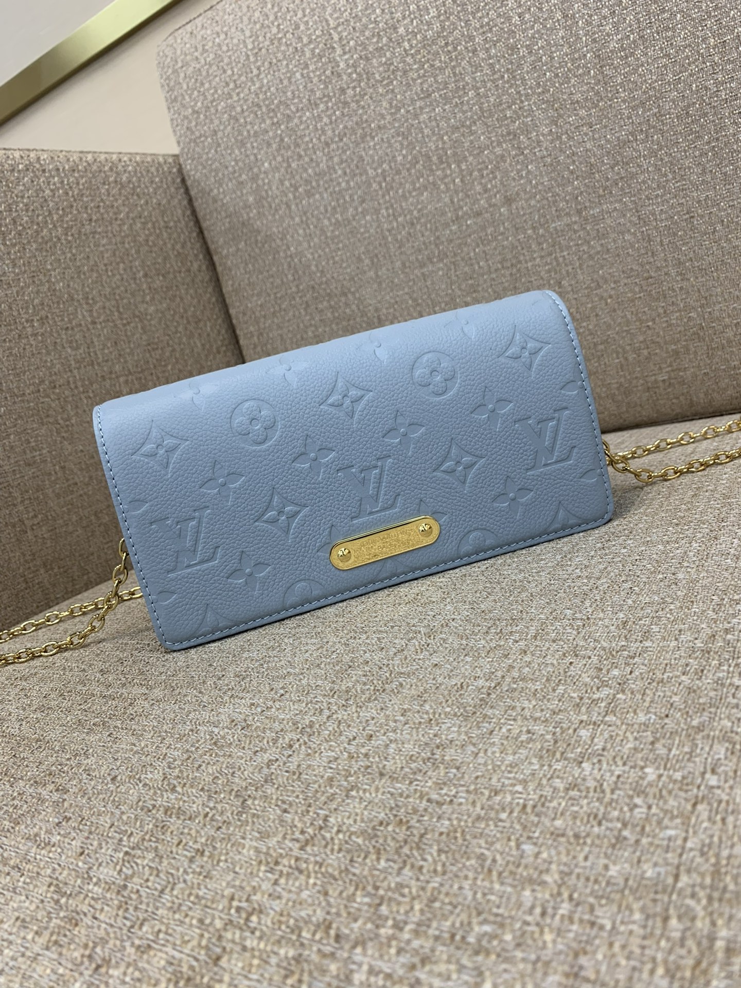 LV Wallet on Chain Lily handtas Monogram canvas studs LV logo plaat LVCircle logo verstelbare ketting crossbody - topkwaliteit
