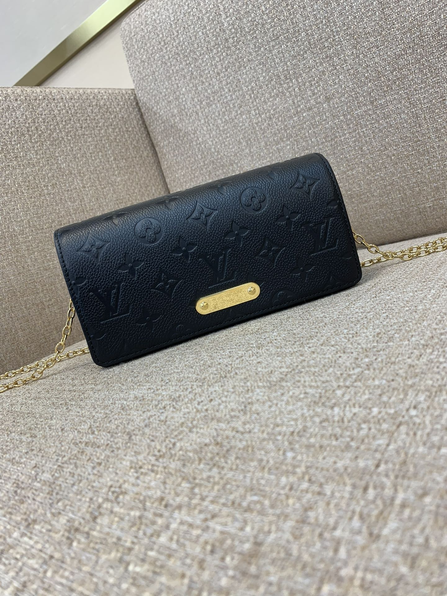 LV Wallet on Chain Lily handtas Monogram canvas studs LV-identiteitsplaatje LVCircle-embleem verstelbare ketting crossbody - topkwaliteit