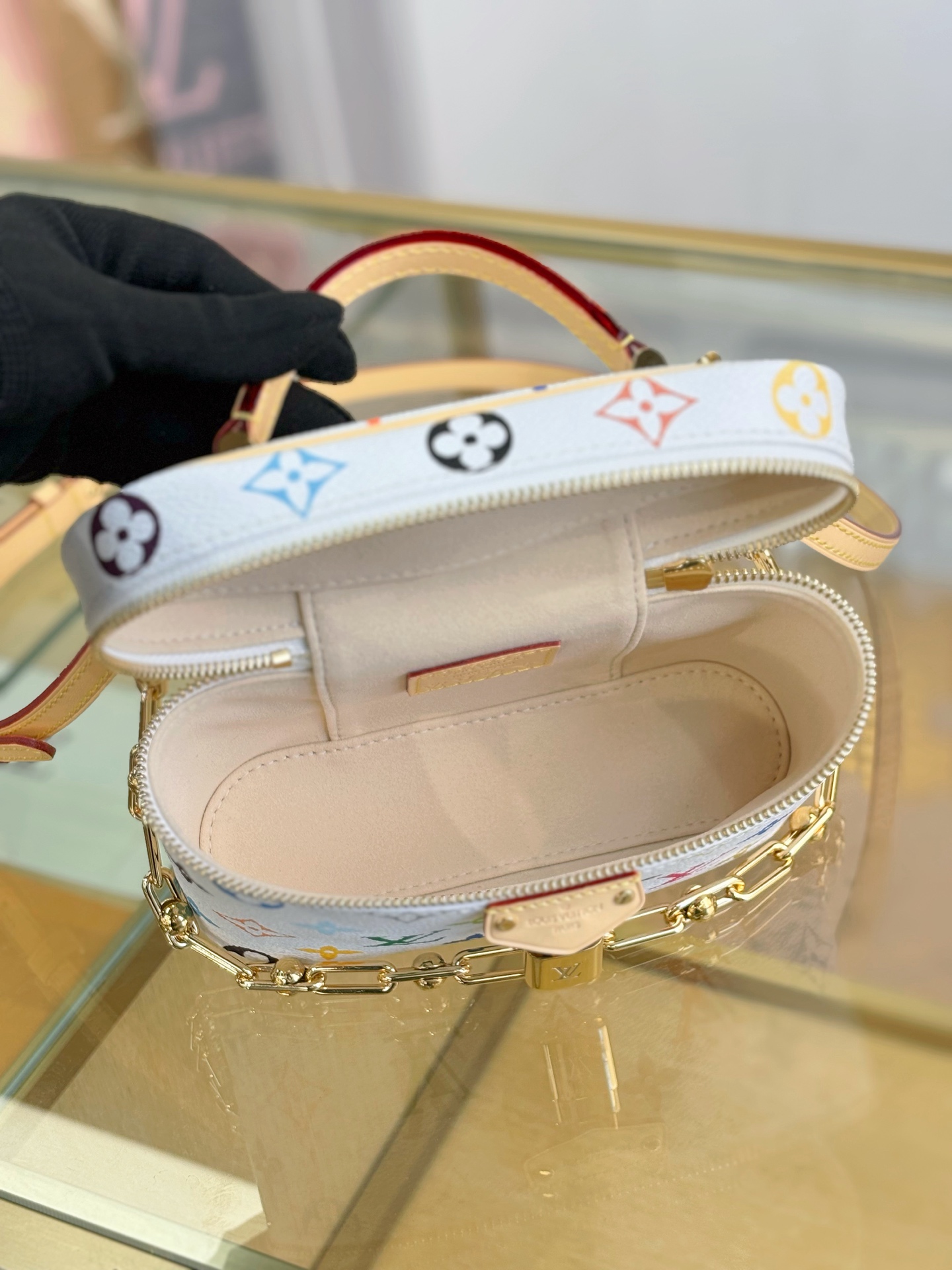 【特级MB芯片版原厂皮】
LV x TM VANITY CHAIN POUCH 手袋
型号：M13662