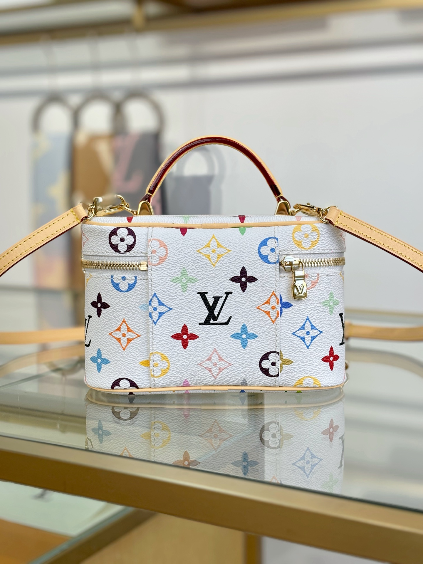 【特级MB芯片版原厂皮】
LV x TM VANITY CHAIN POUCH 手袋
型号：M13662