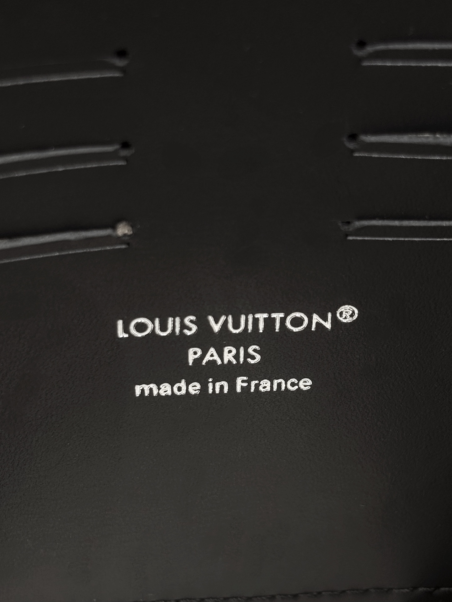 Louis Vuitton Kasai Black Monogram Empreinte Standard everyday