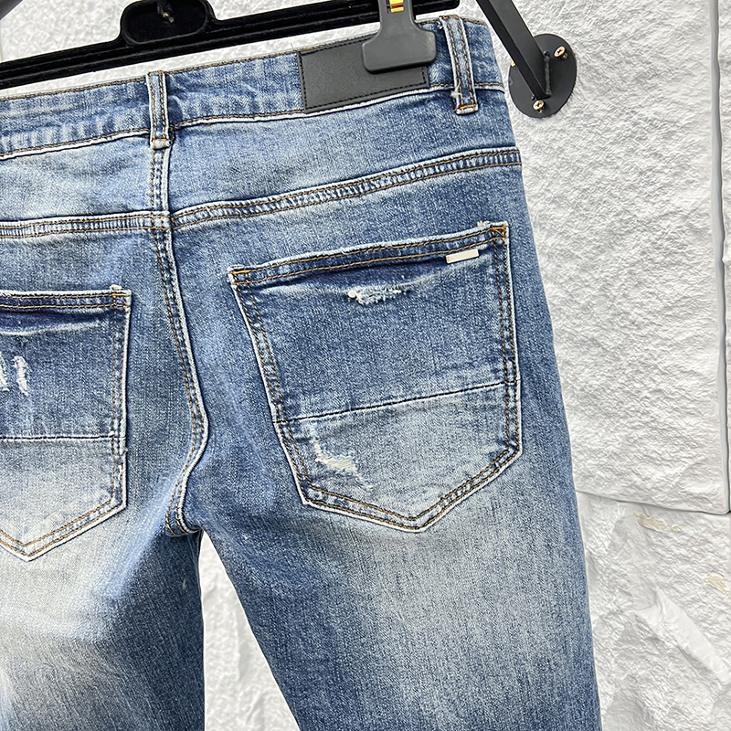 AMIRI Distressed Denim Jeans, Slim Fit, Ripped Detailing, Various Sizes 5 o 1imq4mq42kej6ve15qs64gnnlc
