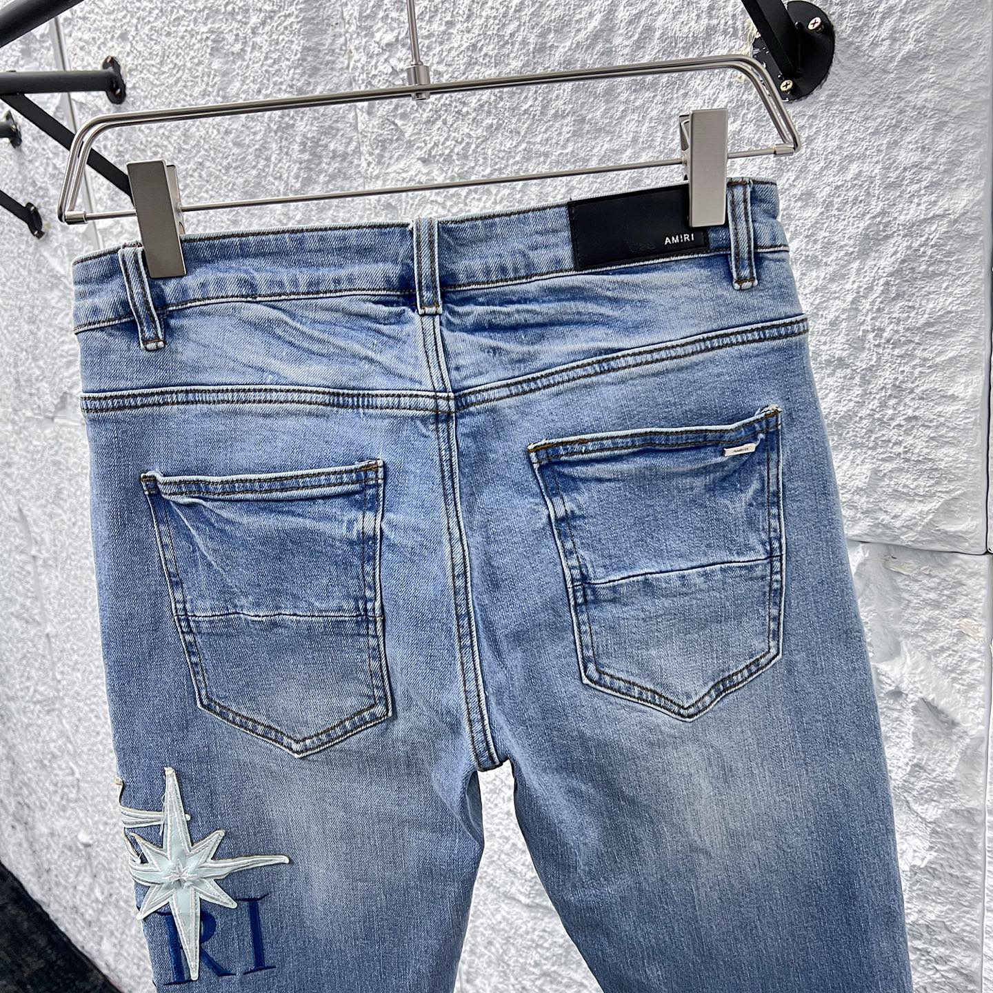 Amiri Jeans New Style With Star Graphic Slim Fit Denim Pants 7 i1748663231237 5813 0 6