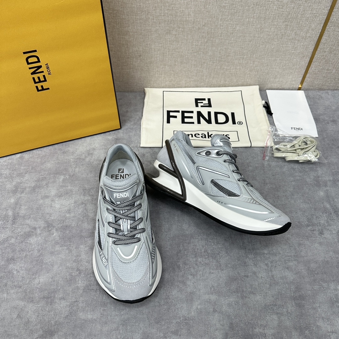 FD家新品Fend*芬-迪情侣款Firstone新款运动鞋FW23秋冬新品鞋原版购入开发采用原版进口牛皮