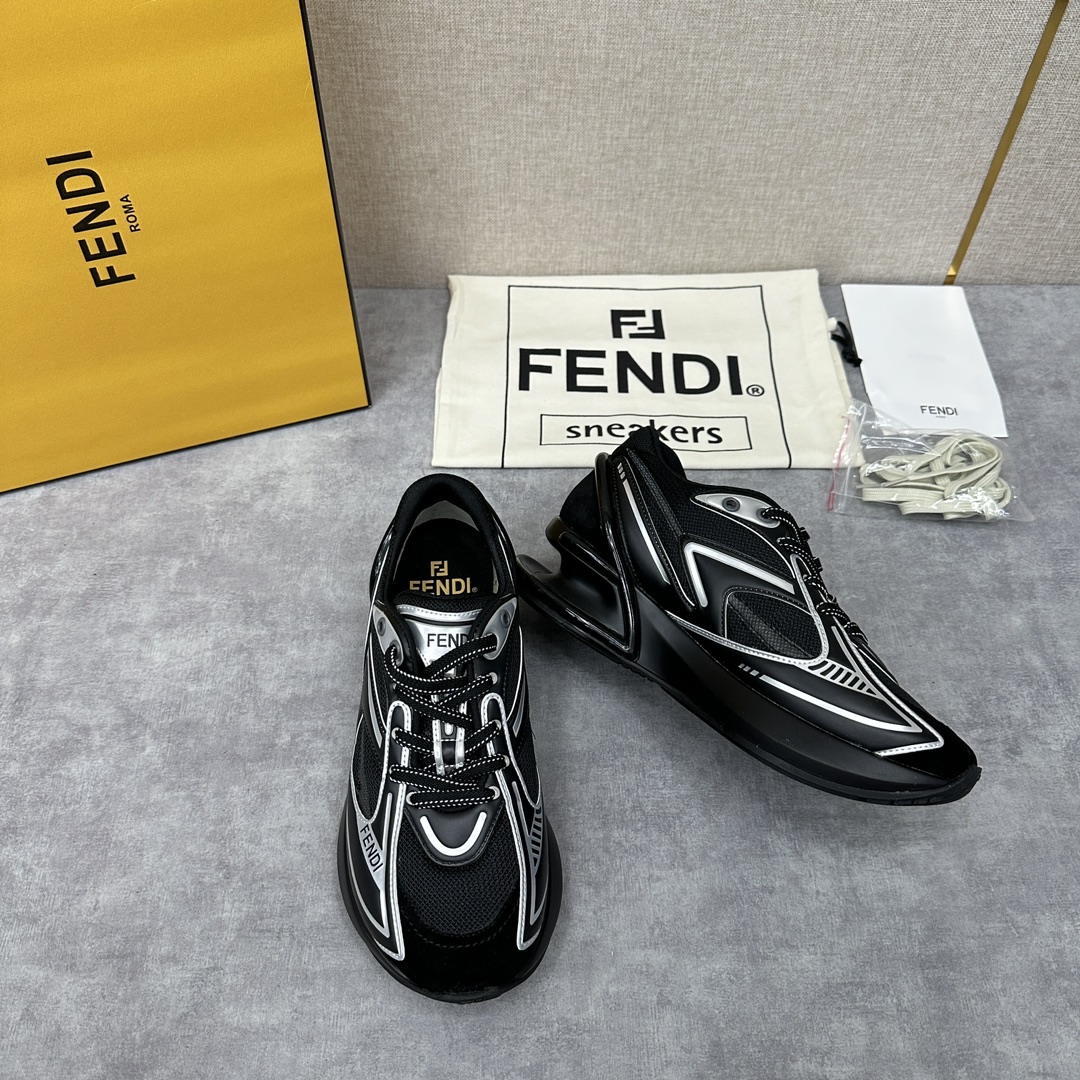 FD家新品Fend*芬-迪情侣款Firstone新款运动鞋FW23秋冬新品鞋原版购入开发采用原版进口牛皮