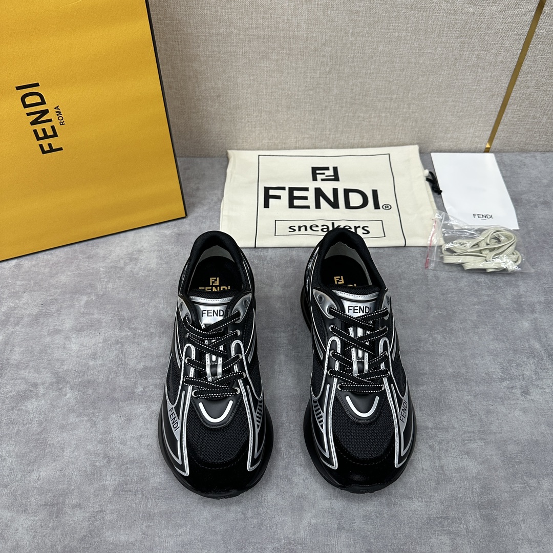 FD家新品Fend*芬-迪情侣款Firstone新款运动鞋FW23秋冬新品鞋原版购入开发采用原版进口牛皮