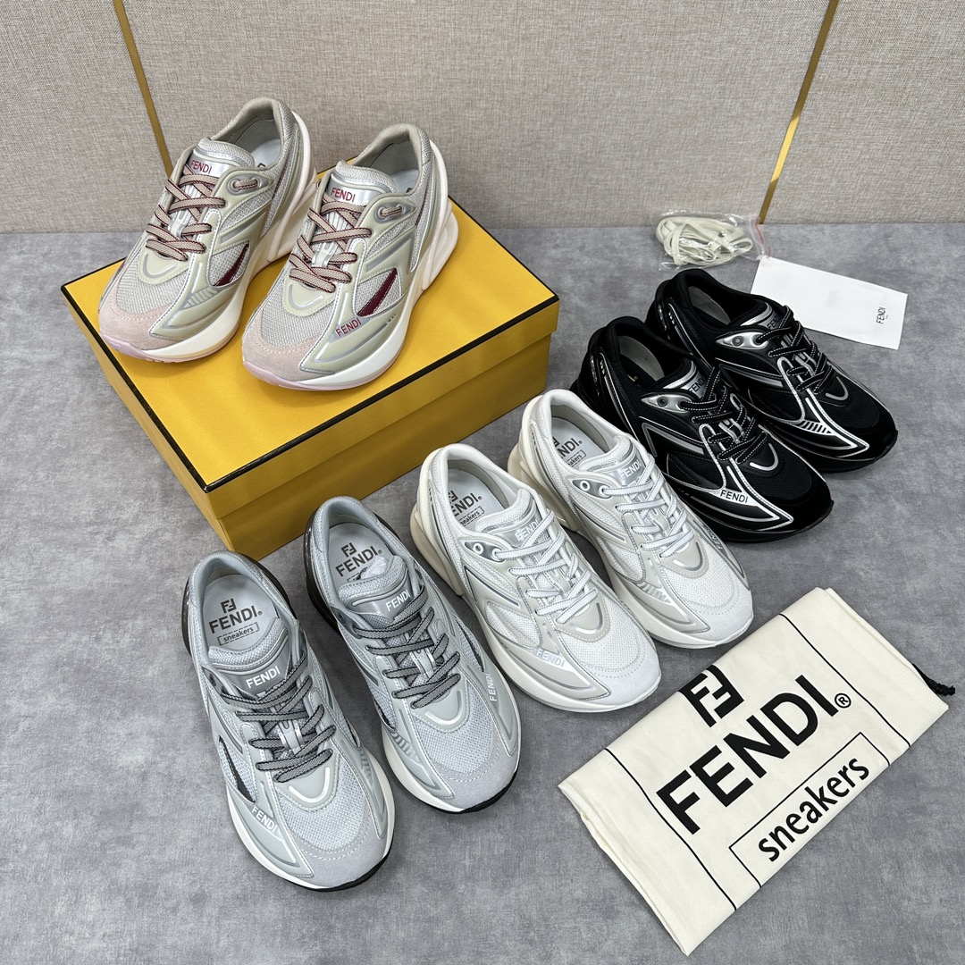 FD家新品Fend*芬-迪情侣款Firstone新款运动鞋FW23秋冬新品鞋原版购入开发采用原版进口牛皮