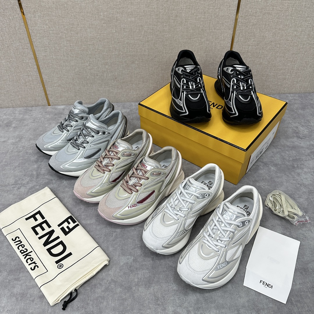 FD家新品Fend*芬-迪情侣款Firstone新款运动鞋FW23秋冬新品鞋原版购入开发采用原版进口牛皮