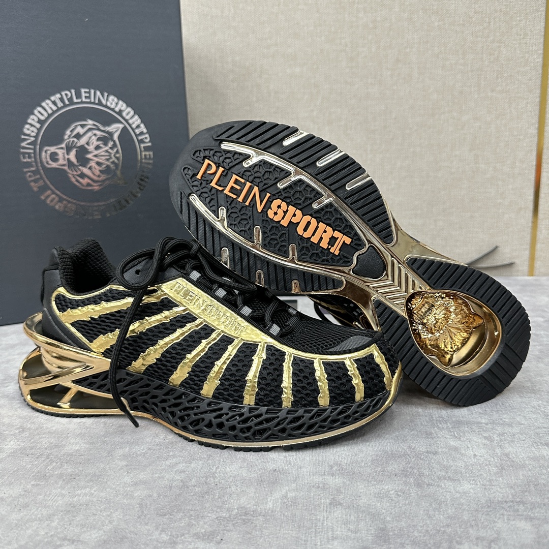 PP家新品Philip*Plei*菲利普-普莱茵PleinSport限量款低帮运动鞋跑鞋这是一款独特的超